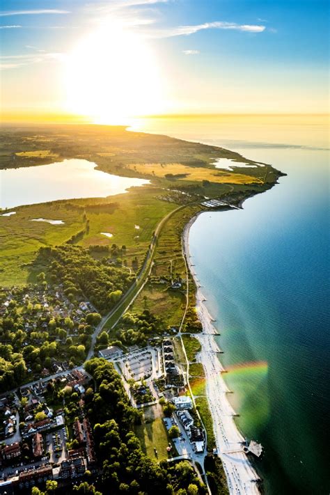 Luftaufnahme Hohwacht Ostsee Meeres K Ste Der Ostsee In Hohwacht Im