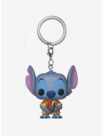 Funko Disney Lilo Stitch Pocket Pop Aloha Stitch Key Chain Lilo