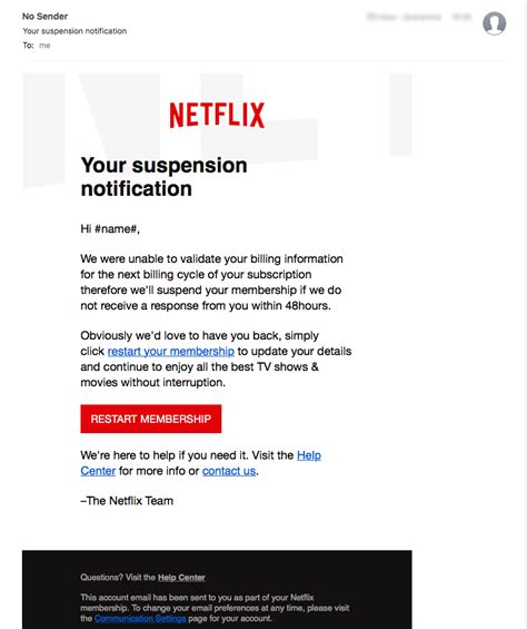 Netflix Email Scam Targets Millions Of Subscribers Deadline