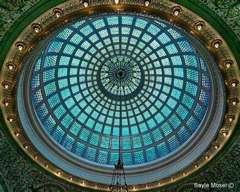 Chicago Cultural Center Tiffany Dome Ceiling 2 Fine Art Photograph ...