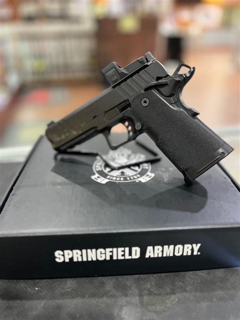 Springfield Armory 1911 Ds Prodigy Aos Hex Dragonfly For Sale Used Excellent Condition