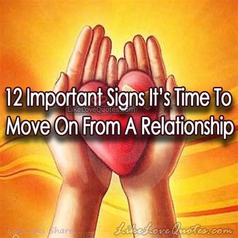 Signs Its Time To Move On From A Relationship Relationship