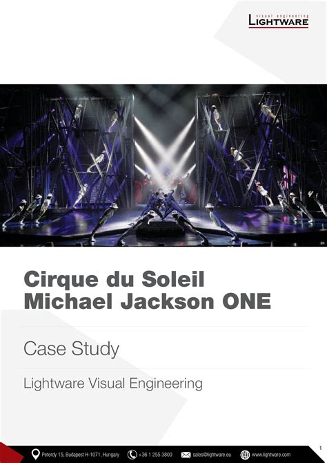 Cirque du Soleil Michael Jackson ONE