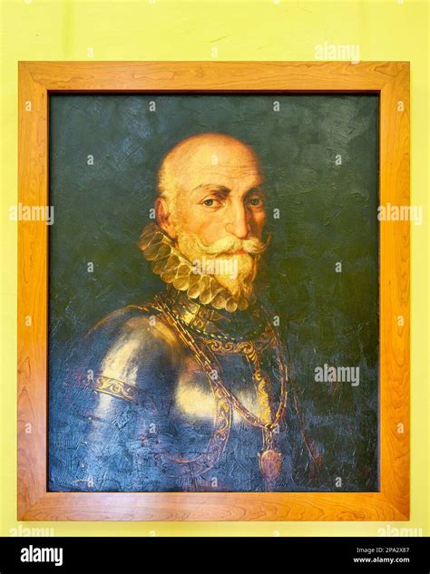 Portrait Of Don Alvaro De Bazan First Marquis Of Santa Cruz In