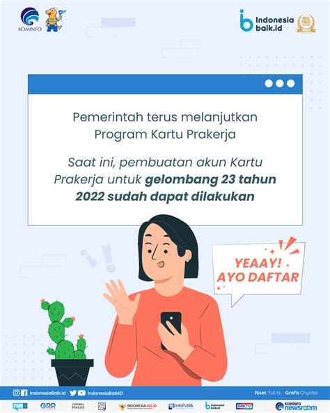 Gelombang 23 Dibuka Yuk Daftar Akun Kartu Prakerja Indonesia Baik