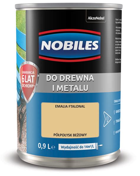 Farba Ftalowa Do Drewna I Metalu Ftalonal Be Owy L Nobiles