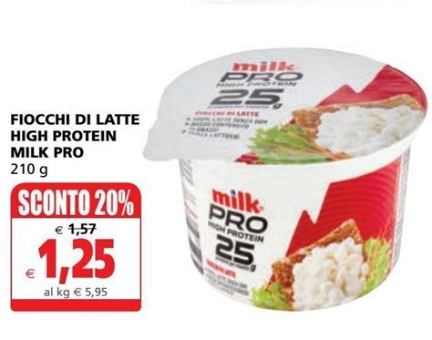 Fiocchi Di Latte High Protein Milk Pro 210g Offerta Di Il Gigante