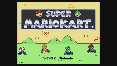 Off Screen Super Mario Kart New 3DS Virtual Console Footage