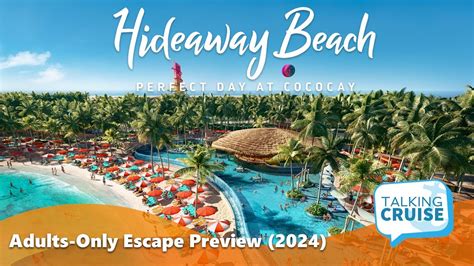 Hideaway Beach Preview Perfect Day At CocoCay 2024 YouTube