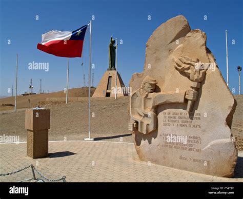 Commemorative Of The War Of The Pacific With Bolivia In Arica Chile