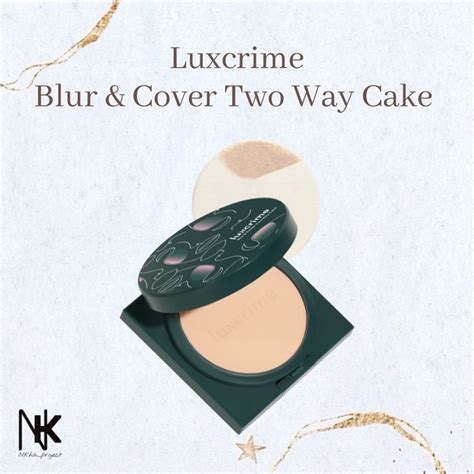 Jual Luxcrime Blur Cover Two Way Cake Shopee Indonesia