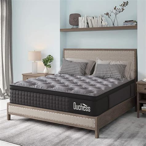 Duchess 34cm Double Hybrid Mattress Mattress Comfortable Memory Foam