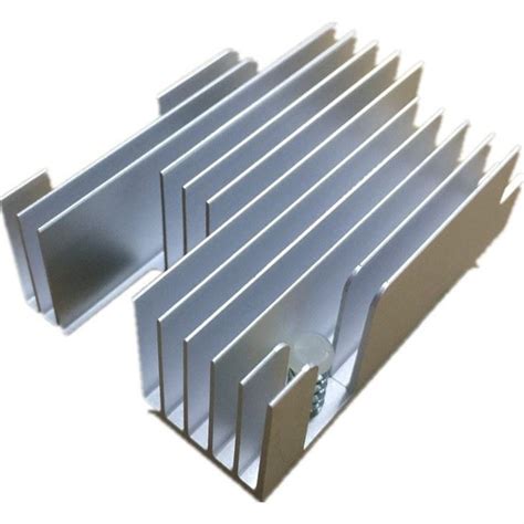 China Customized Aluminum Extruded Heat Sinks With Cnc Machining