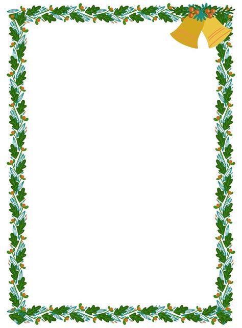 10 Best Free Printable Christmas Borders PDF