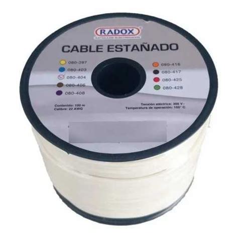 Rollo Cable Radox Mod Esta Ado Calibre Amarillo Mts