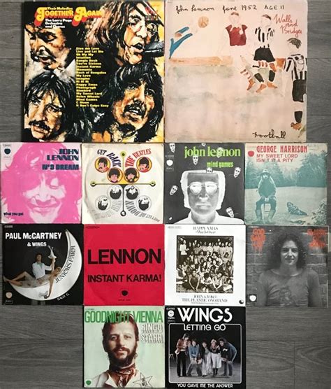 Beatles Related George Harrison John Lennon Paul McCartney Wings