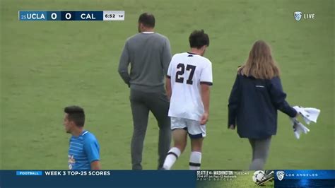 UCLA Vs California NCAA Men Soccer Sep 18 2022 YouTube