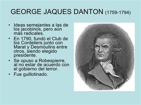 Personajes Importantes De La Revolucion Francesa