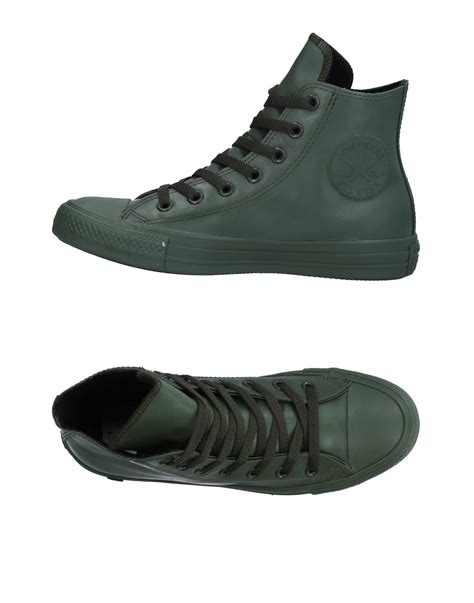 Converse High-tops & Sneakers in Military Green (Green) - Lyst