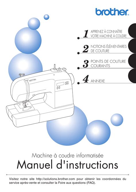 Notice Machine Coudre Brother Ms Trouver Une Solution Un Probl Me