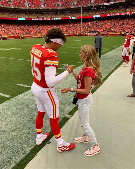 Patrick Mahomes' Girlfriend Brittany Matthews Wants a Ring - Sports Gossip