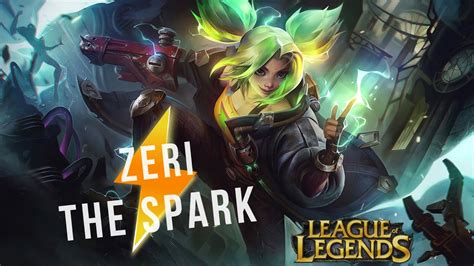 ZERI Leagueoflegends NinGamer Lol L ZERI REVEAL NEW CHAMPION HOT