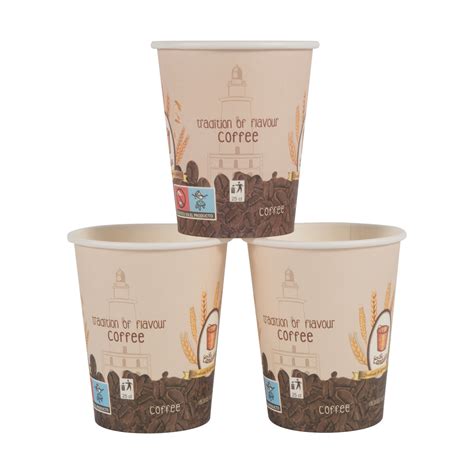 Biodegradable PLA Cup 8oz Compostable Vending 8oz PLA Paper Coffee Cup