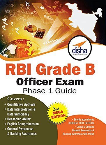 RBI Grade B Officer Exam Phase 1 Guide 2nd Mega Edition By Disha