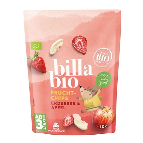 BILLA Bio Erdbeere Apfel Frucht Chips BILLA Online Shop