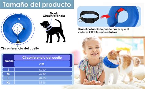 Slowton Collar De Recuperaci N Para Perro Inflable C Modo Cono