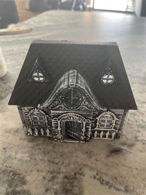 How To Turn A Dollhouse Into A Diy Haunted House For Halloween Hometalk