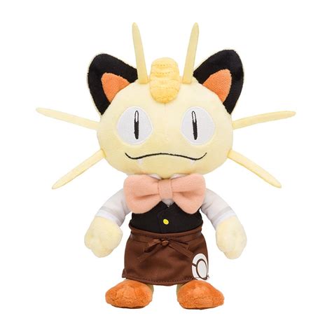 Plush Meowth Pokémon Café - Meccha Japan