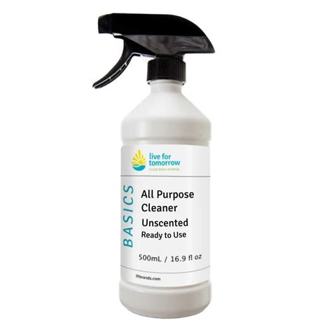 Basics All Purpose Cleaner Unscented Rtu Live For Tomorrow