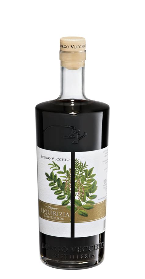 Liquore Alla Liquirizia 700 Ml Borgo Vecchio Distilleria