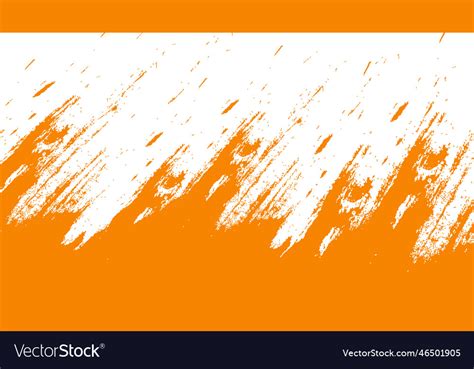 Abstract orange grunge texture in white Royalty Free Vector