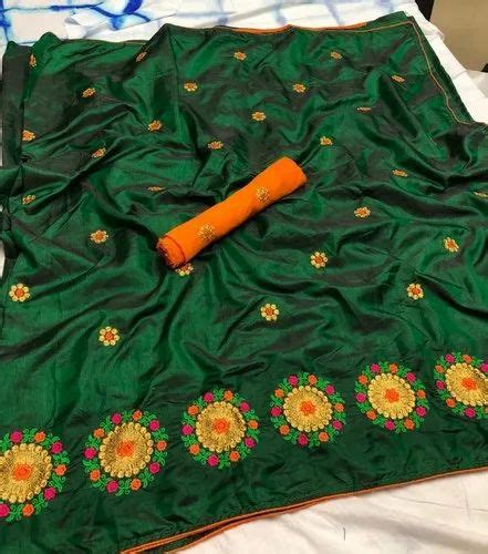 Plain Party Wear Sana Silk Saree M With Blouse Piece At Rs