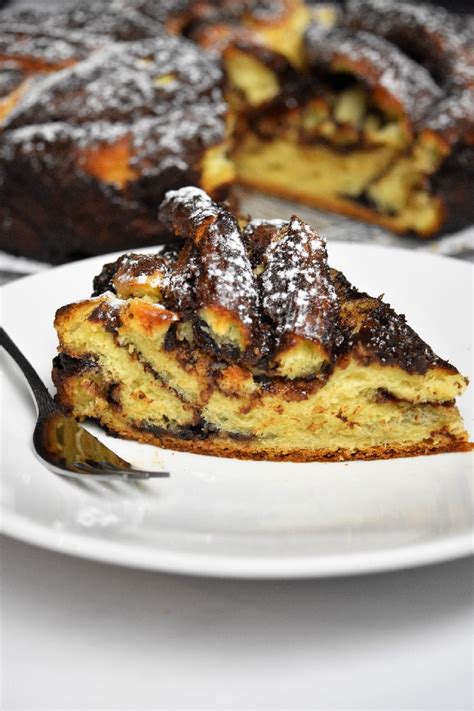 Babka Au Chocolat Recette De Brioche Marbr E