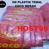 Jual Kantong Plastik Kresek Hd Super Tebal Kuat Merah Coco Raja Jumbo