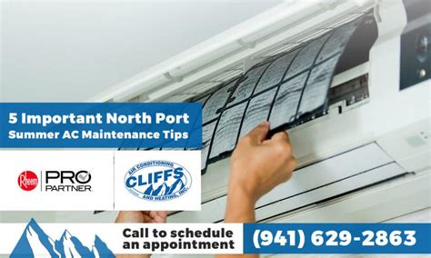 5 Important North Port Summer AC Maintenance Tips Cliffs Air