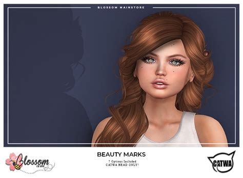 Second Life Marketplace Blossom Cosmetics Beauty Marks [catwa] V2