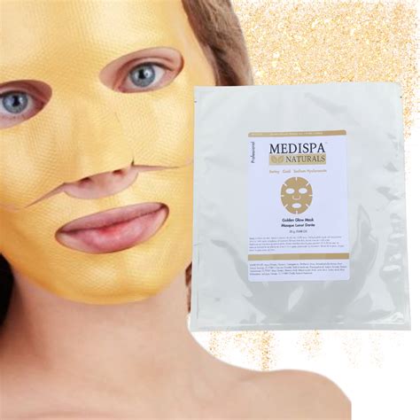 Medispa Ca Golden Glow Mask Medispa Naturals Specialty Masks