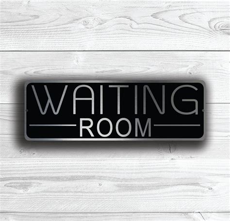 WAITING ROOM SIGN Waiting Room Signs Waiting Room Door Sign - Etsy