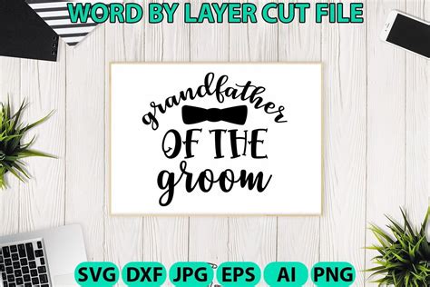 Grandfather Of The Groom Svg Graphic By Svg Bundle House · Creative Fabrica