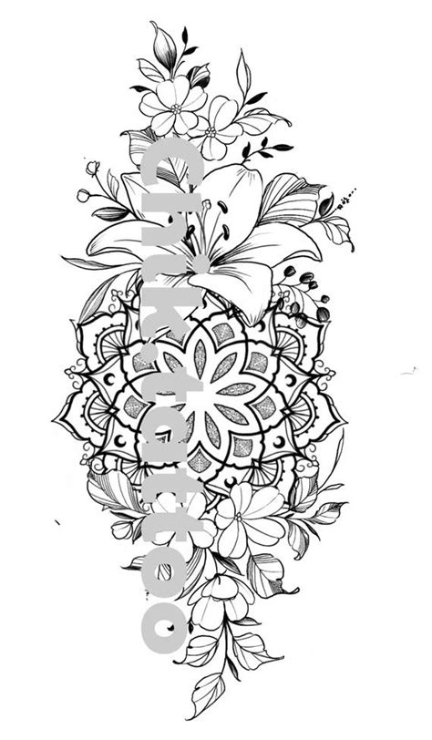 Pin On Sleeve Tattoo Mandala Flower Tattoos Mandala Tattoo Mandala Tattoo Design