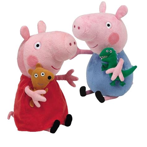 Kit 2 Pelúcias Peppa Pig George Tradicional 26cm Shopee Brasil