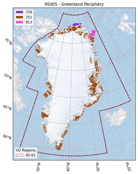 Greenland Periphery The Randolph Glacier Inventory Version