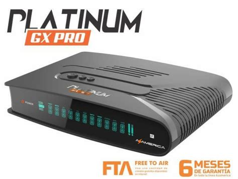 Azamerica Platinum Gx Pro Primeira Atualiza O V