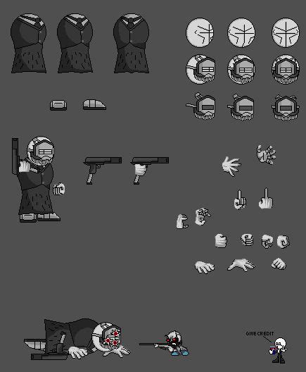 Mag Agent V2 Sprite Sheet Remake By Madness8 On Deviantart