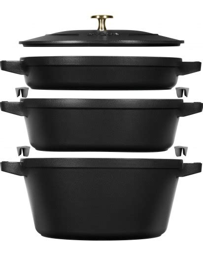 Betterkitchen De Online Shop Staub Kochtopfset Tlg Aus Gusseisen