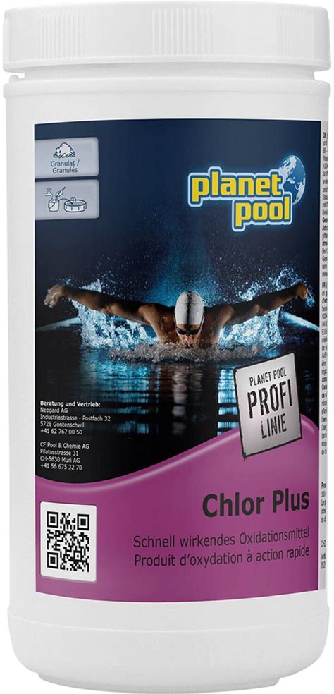 Planet Pool Profi Line Chlor PLUS 1 Kg Ab 16 99 Preisvergleich Bei